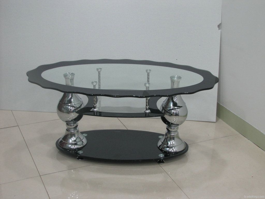 Oval coffee tables