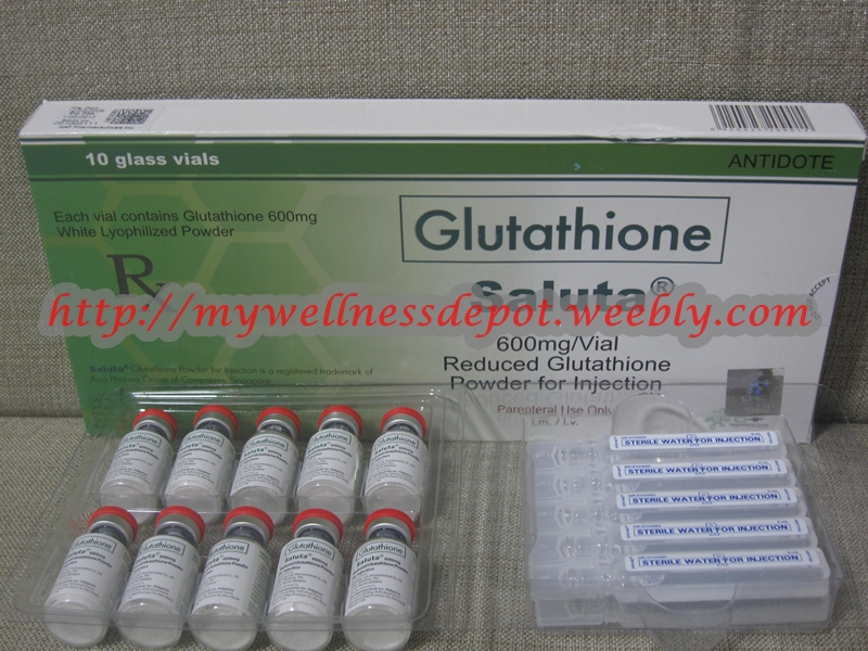 INJECTABLE SALUTA GLUTATHIONE