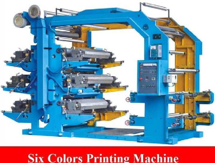 Six-Colour Flexographic Printing Machine