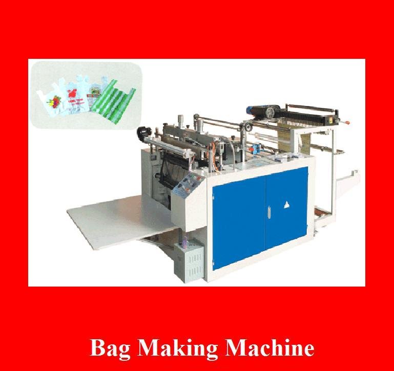 Automatic Heat-sealing and Heat-cutting Bag-making machine