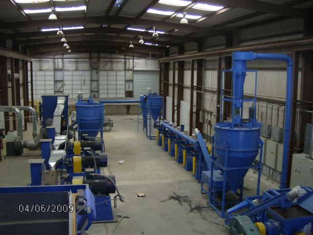 tire recycling plant