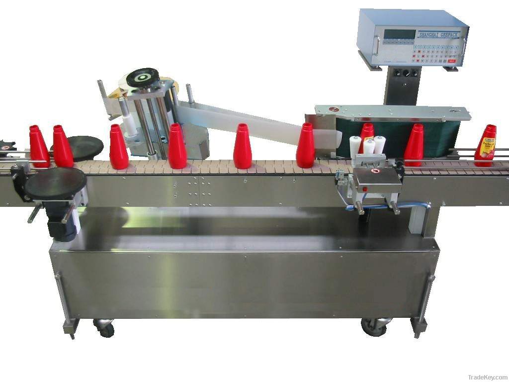 Cone-shape bottle self-adhesive Labeler