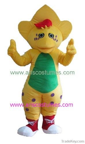 barney mascot costume, party costumes, fur costumes