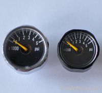 0.8&quot; 1&quot; Paintball High Pressure Gauge