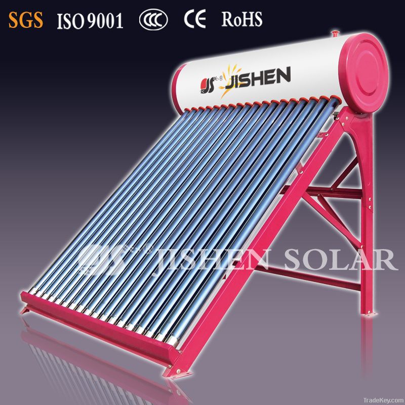 Non pressurized solar water heater