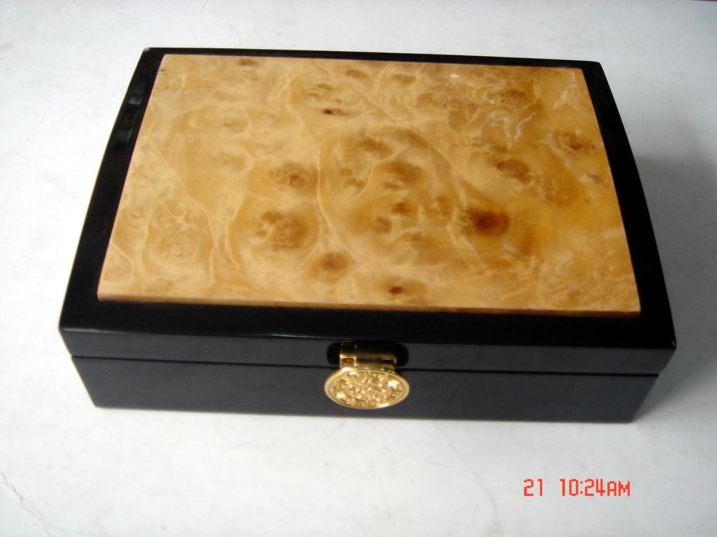 wooden jewelry box