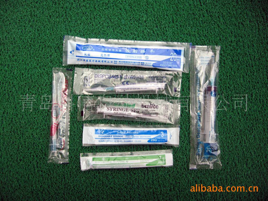 Syringe fully auto-pillow wrapping machine(dialysis paper)