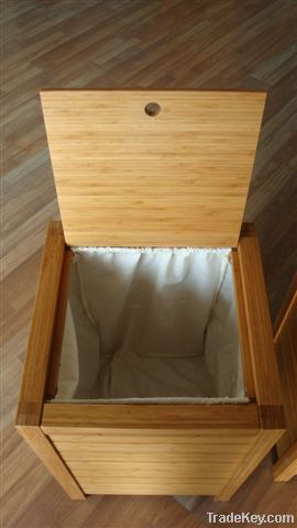 Bamboo Laundry Bin