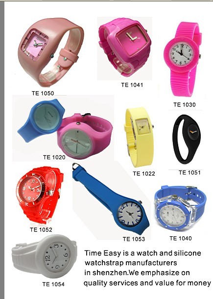 top silicone watch