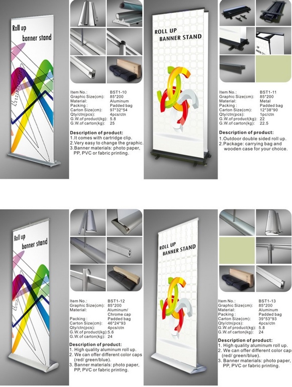 Roll Up Banner Stands