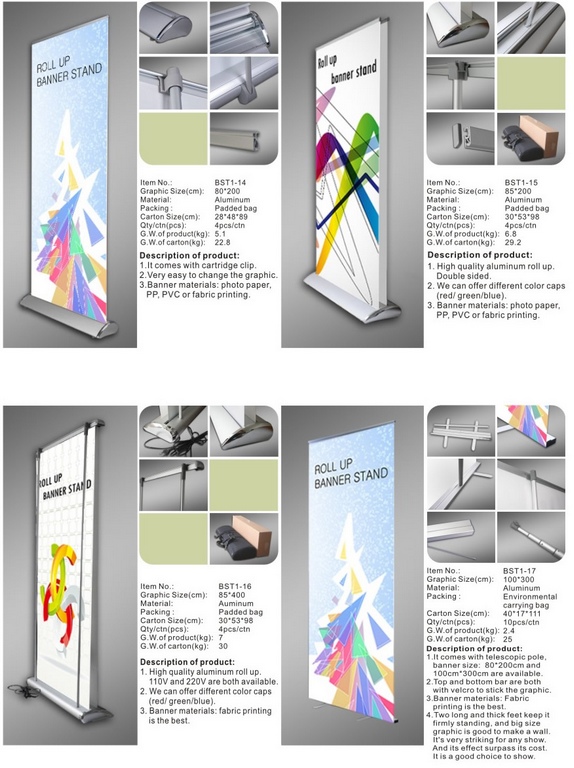 Roll Up Banner Stands