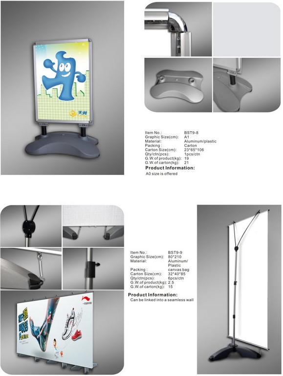 Outdoor Banner Stand