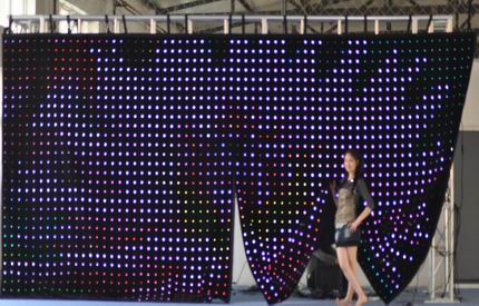 Flexible LED display, soft LED display, Rollable LED lighting