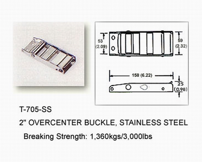 Overcenter Buckle