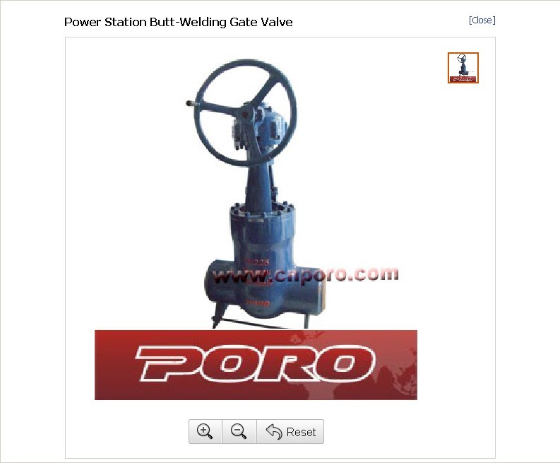 Power Station Gate Valve