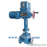 Electric motorized control/globe valve with electric actuator (single-