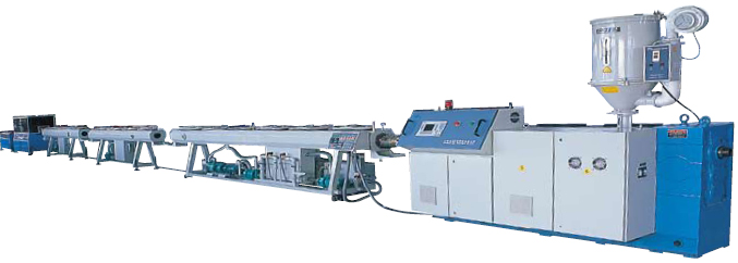 Large caliber HDPE supply water and gas pipe production line