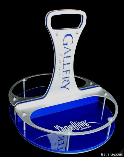 Acrylic Bottle Service Tray