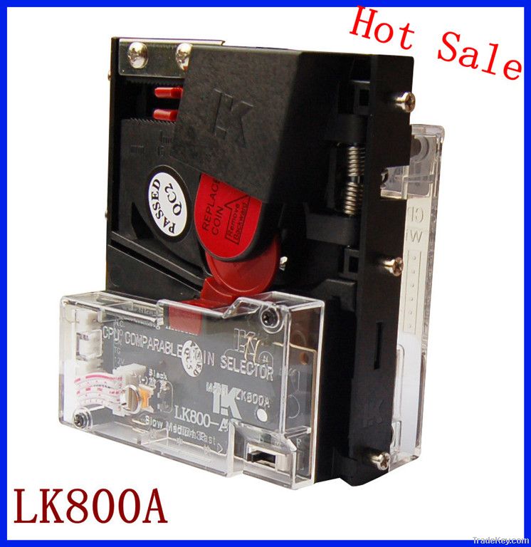 LK800 A (Drop Insert Type) coin selector