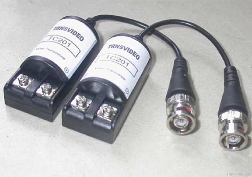 Passive CCTV Video Balun Transceiver UTP Balun