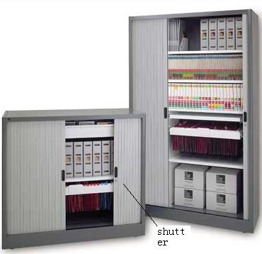 roller shutter door cabinet