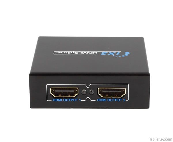 1x2 HDMI Splitter 2 Ports output for full HD and 3D Compatible