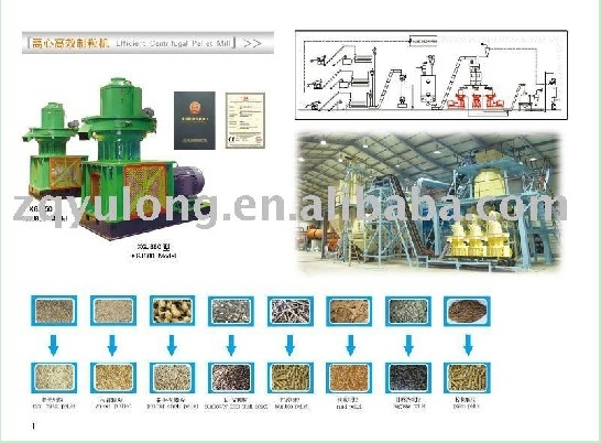 wood sawdust pellet mill machine