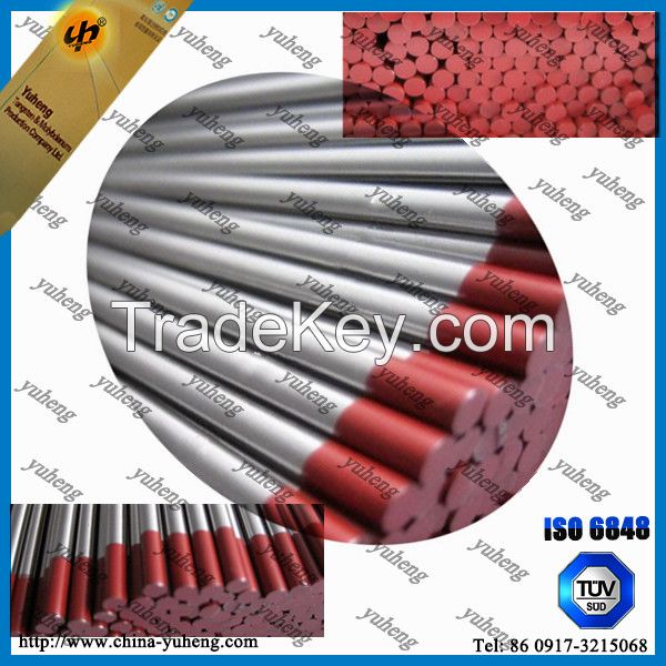 WT20 red Tungsten/Wolfram electrode for TIG welding