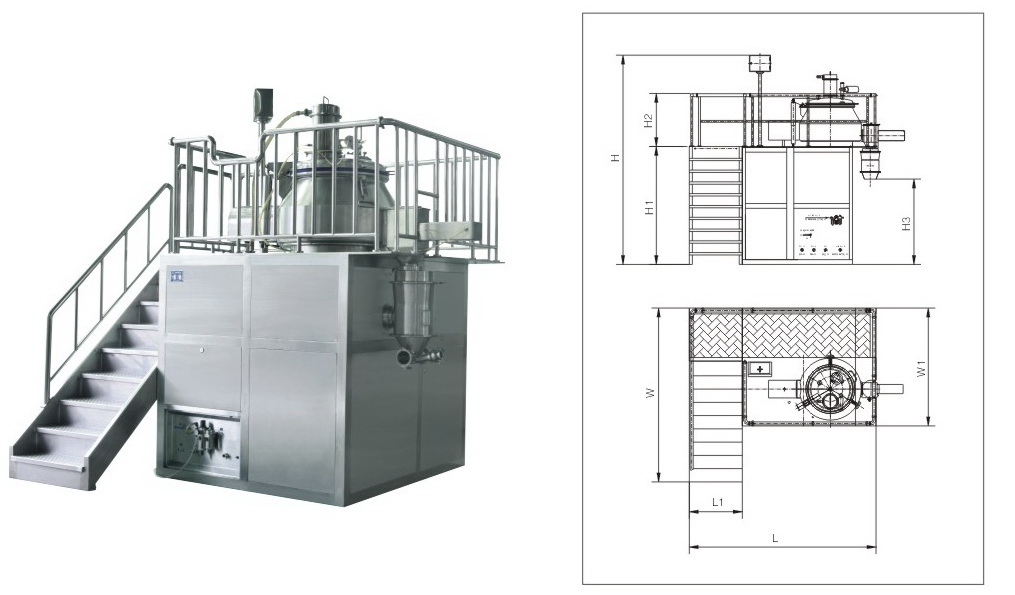 Mixer&granulator