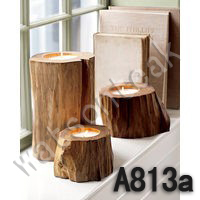 Teak Candlestick Bathroom accessories (Original Factory)