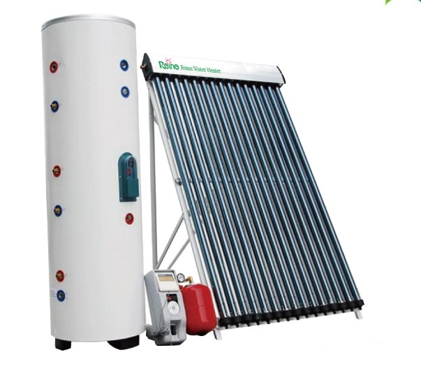 split pressure solar water heater