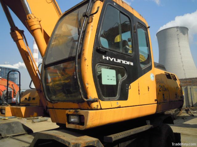 hyundai 210 excavator