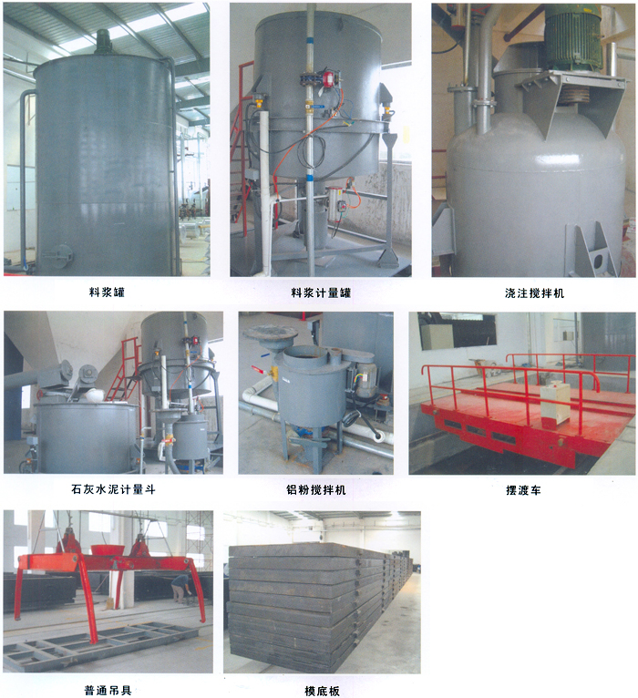 Autoclaved Aerated Concrete( AAC ) light weight block production plant