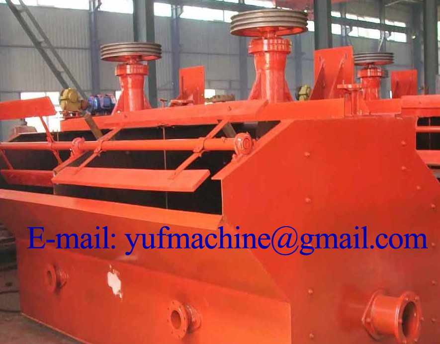 flotation machine for gold ore, copper ore, fluorite ore, lead ore