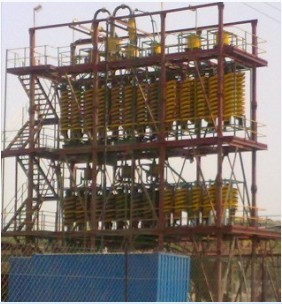 spiral chute for iron ore, chromite ore, manganese ore