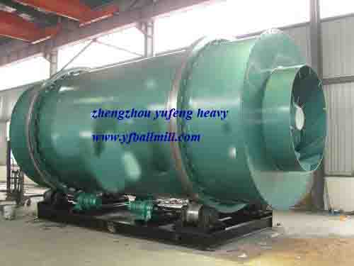 YUFENG sawdust dryer wood chip dryer, wood rotary dryer