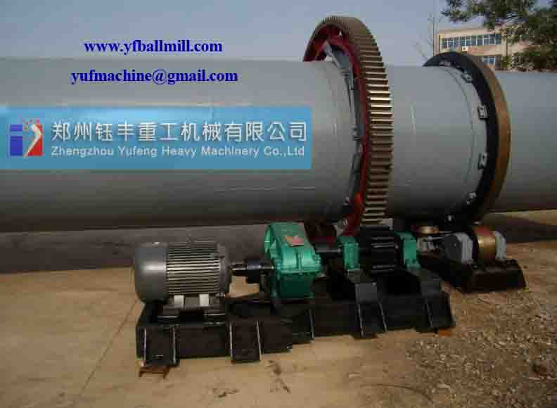 YUFENG sawdust dryer wood chip dryer, wood rotary dryer