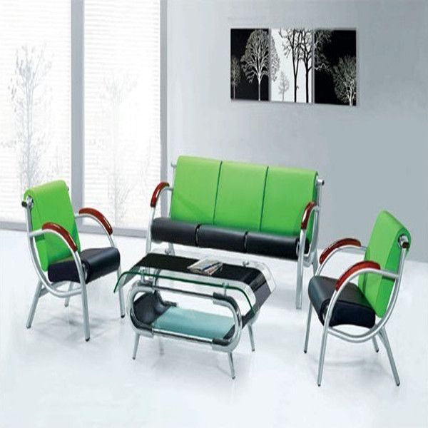 good price good quality metal painting office sofa1+1+3