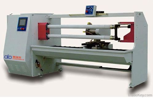 Double shaft PVC electrical tape cutting machine