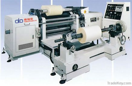 High precision cover tape jumbo roll slitter rewinder