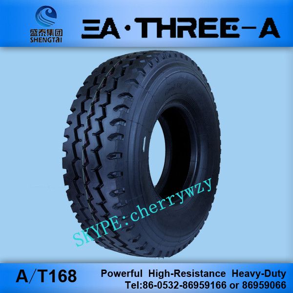 THREE-A brand radial truck and bus tire