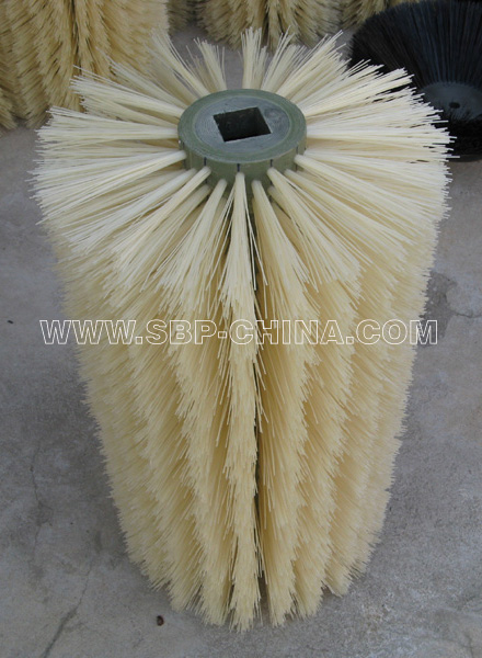 Nylon wire roller brush