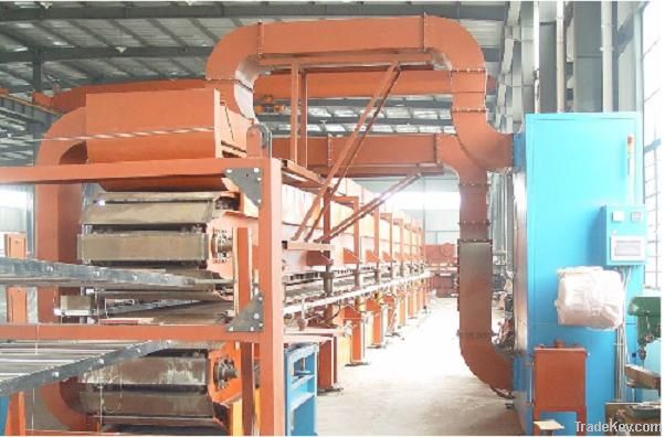 polyurethane sandwich panel line