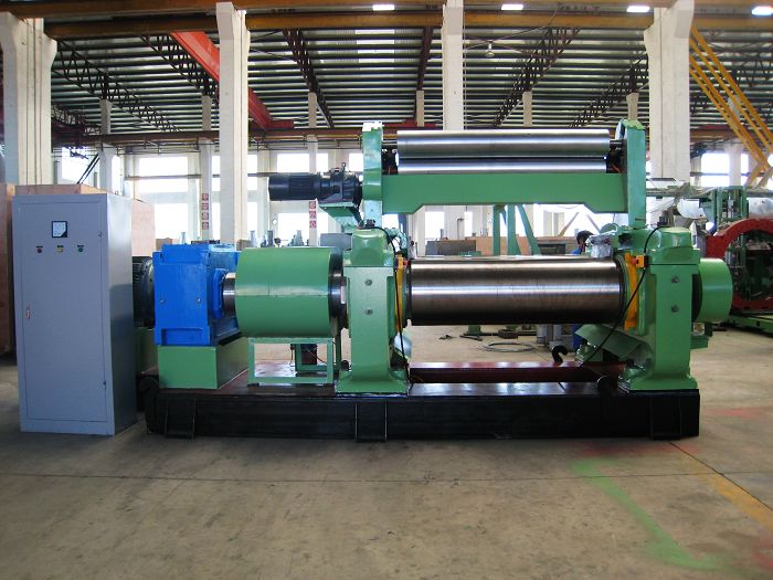 Open mixing mill