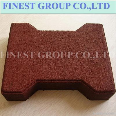 Dogbone Rubber Tile