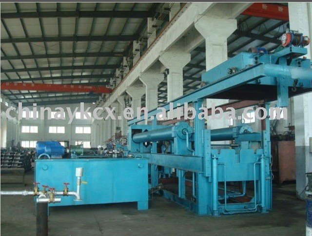 Hydraulic carbon steel elbow making machine