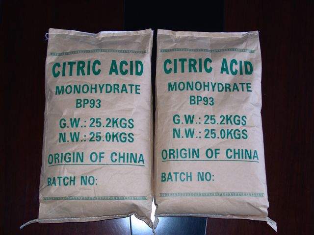 Citric Acid (Anhydrous/Monohydrate)