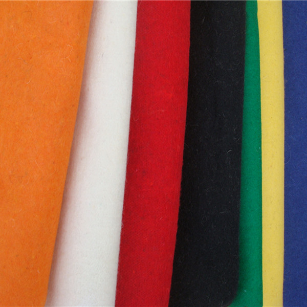 colored wool felt