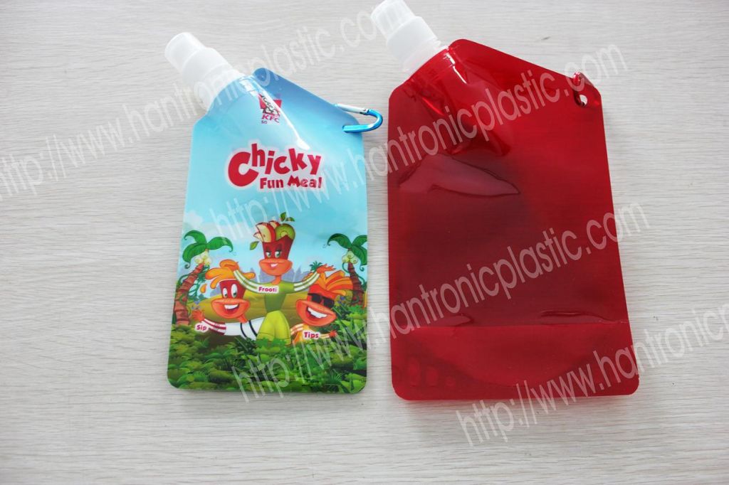 Reusable water bag, sports water bag