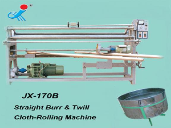 Straight Burr &amp; Twill Cloth -Rolling/rewinding Machine